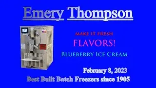 Blueberry Ice Cream