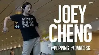 @joey2712 x @buckzonetv | #POPPING #DANCESG | Changi Airport