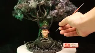 Make Loki and the Multiverse Tree from Polymer Clay  | Loki Season 2