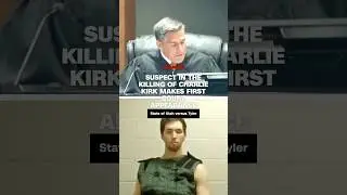 Suspect in the killing of Charlie Kirk makes first court appearance