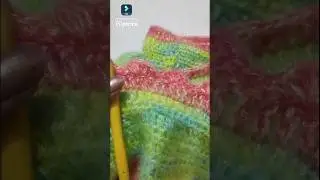 Quick & Easy Crochet Pattern|Beautiful Border in Seconds #shorts#shortvideo  #ytshorts#shortsfeed