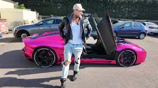 My Chrome Pink Lamborghini Aventador