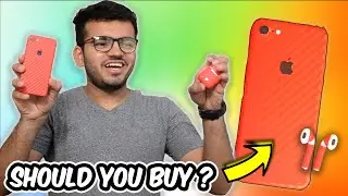 WrapCart ₹200 iPhone 7, AirPods and Redmi  Skins UNBOXING + Review | TRIED applying it Myself !