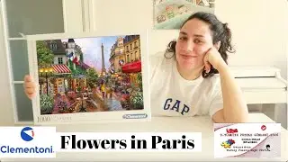 TÜRKİYE PUZZLE GÜNLERİ 2026 l 1. Hafta l Clementoni 1000 Parça Puzzle Flowers in Paris