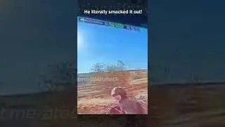 Quick Reflexes Save Soldier from Drone Explosion