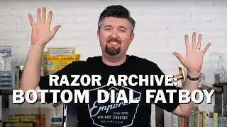 Razor Archive Series: Gillette Bottom Dial Fatboy Adjustable Double Edge Safety Razor