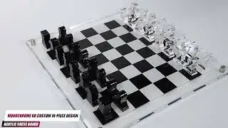 Custom Acrylic Chess Game