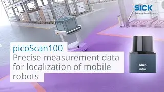 picoScan100:  Dati di misura LiDAR 2D precisi per la localizzazione di robot mobili