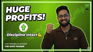 Consecutive Profit Day 📈 | Strategy Working | Live Trading Platform | The Safe Trader