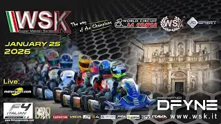WSK SUPER MASTER SERIES - ROUND 1