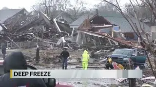 Deep freeze cuts swath across the U.S.