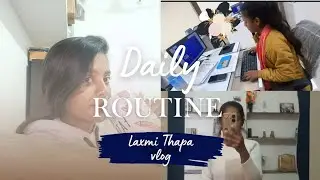 My Daily Routine Vlog☺️🌸 | Office Home Life | Vlog Day 2 🤍