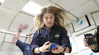 Solving a Rubik's Cube in Zero Gravity