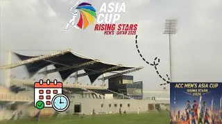 Acc Men's Asia Cup Rising Stars 2025 full schedule |Acc tournament ||Cricket World 