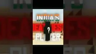 India's deadliest player ? @YesSmartyPie @SenpaiSpider #trending #minecraft #shorts