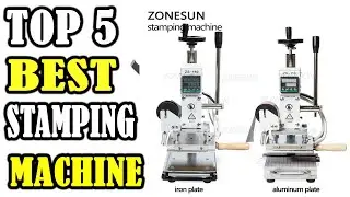 Top 5 Best Stamping Machine In 2020 - Best Leather Embossing Bronzing Tool