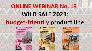 Online Webinar No. 13. Wild Sale 2023