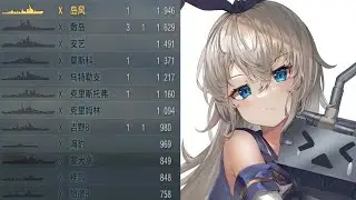 戰艦世界(雪媚日常) 島風驅逐艦