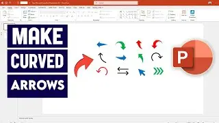 How To Make Curved Arrow In Microsoft PowerPoint