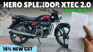 🔥Hero Splendor Finance Details | EMI, Down Payment, Interest Rate & On-Road Price Explained!