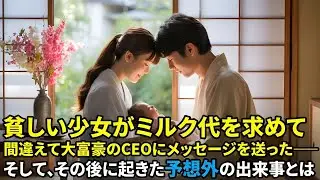 「貧しい少女がミルク代を求めて間違えて大富豪のCEOにメッセージを送った──そして、その後に起きた予想外の出来事とは」