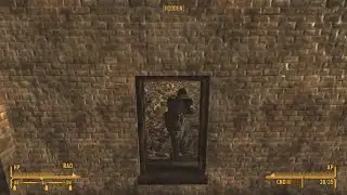 You can jump through windows in Fallout: New Vegas