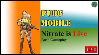 🔴LIVE🔴PUBG MOBILE | MATCHMAKING WITH RANDOMS : UNBEATABLE SKILLS || Nitrate Gaming .