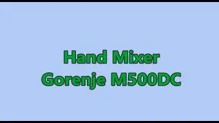 Gorenje M500DC