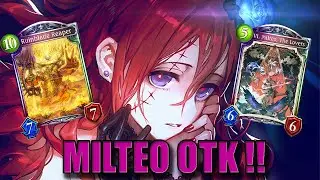 THE DARKEST DESIRE !! Rotation Milteo OTK Shadowcraft. [SHADOWVERSE Darkness Over Vellsar]