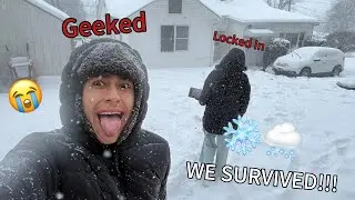 WE SURVIVED THE NY SNOW STORM (VLOG #1)