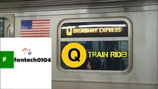 Riding the Q Train via the 2nd Ave Line: From Upper East Side - 96th St to Lexington Ave - 63rd st