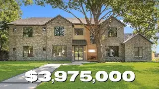 TOUR A $3.9M TRANSITIONAL HOME | Texas Real Estate | Dallas, Tx | Dallas Realtor | Preston Hollow