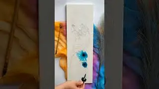 Satisfying ink drops, tiger art #oddlysatisfying #Satisfying #tigerart #ink