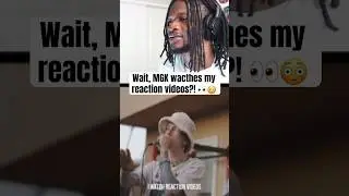 Machine Gun Kelly смотрит видео с реакцией Scru Face Jean?! 👀😳 #шорты