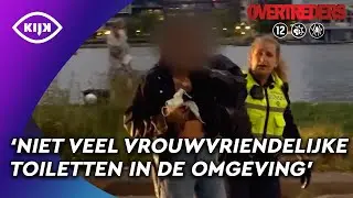 VROUW VLUCHT van HANDHAVING na WILDPLASSEN | Overtreders | KIJK Misdaad