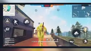 REALME C2 FREE FIRE CS RANK MOD GAMEPLAY 4 VS 4