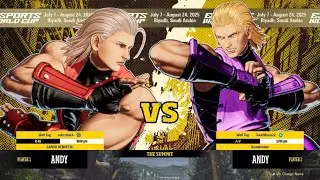 FATAL FURY: City of the Wolves Online Ranked Matches TevinMoore22 (Andy) 🆚 sultrybinch (Andy)