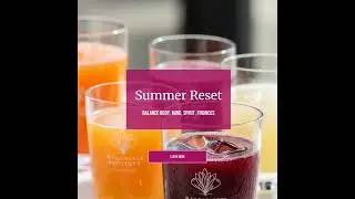 Summer Reset & Rejuvenate