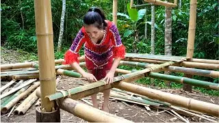 Female CEO leaves the CITY to Build a BAMBOO HOUSE Deep in the Jungle Living OFF-GRID for 30 DAYS