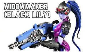 Overwatch: Origins Edition Action Figure Series Widowmaker Black Lily Action Figure Review