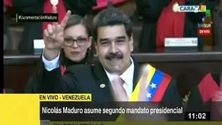 Venezuela: Nicol&aacute;s Maduro jura para nuevo mandato con fuerte rechazo internacional