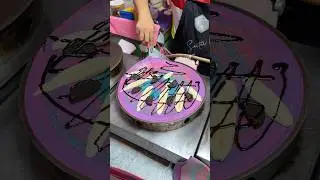 Rainbow Crepe in Bangkok🌈