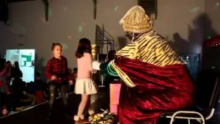 Visita de los Pajes de los Reyes Magos al CEIP Manuel Lledías