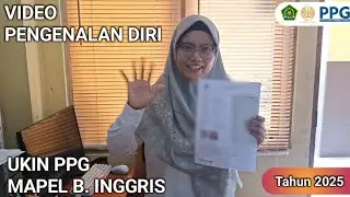CONTOH PENGENALAN DIRI‼️VIDEO UKIN PPG FULL BAHASA INGGRIS | CRISTAL MEGA ROSTANTIA, S.S. | UNESA