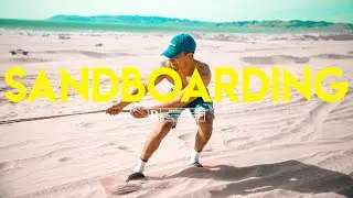 SANDBOARDING IN PISMO BEACH DUNES // CINEMATIC VLOG