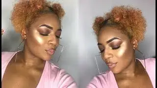 VALENTINE'S DAY MAKEUP SERIES | SOFT BROWN MAKEUP LOOK | DAMIASHLEY