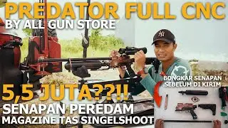 KHUSUS UNTUK PEMULA KELAS PREMIUM // TUTORIAL DAN REVIEW PREDATOR FULL CNC 🔥🔥🔥