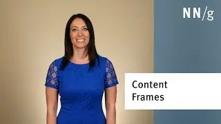 Using Content Frames in the Design Process