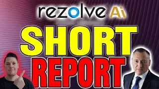 Краткий отчет Rezolve от Fuzzy Panda Research ⚠️ Rezolve AI снизился на 27% по весу │ Анализ акци...