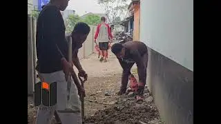 Pemasangan pagar panel beton & Paving block Padalarang - Bandung Barat